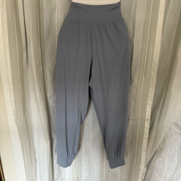 Athleta light blue Lightweight Joggers | Travel Lounge Active Pants L - Picture 6 of 6